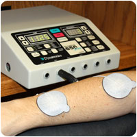 Electric Stimulation performed by a chiropractor in Elk River