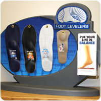 Foot Arch Supports available at the Chiropractor
